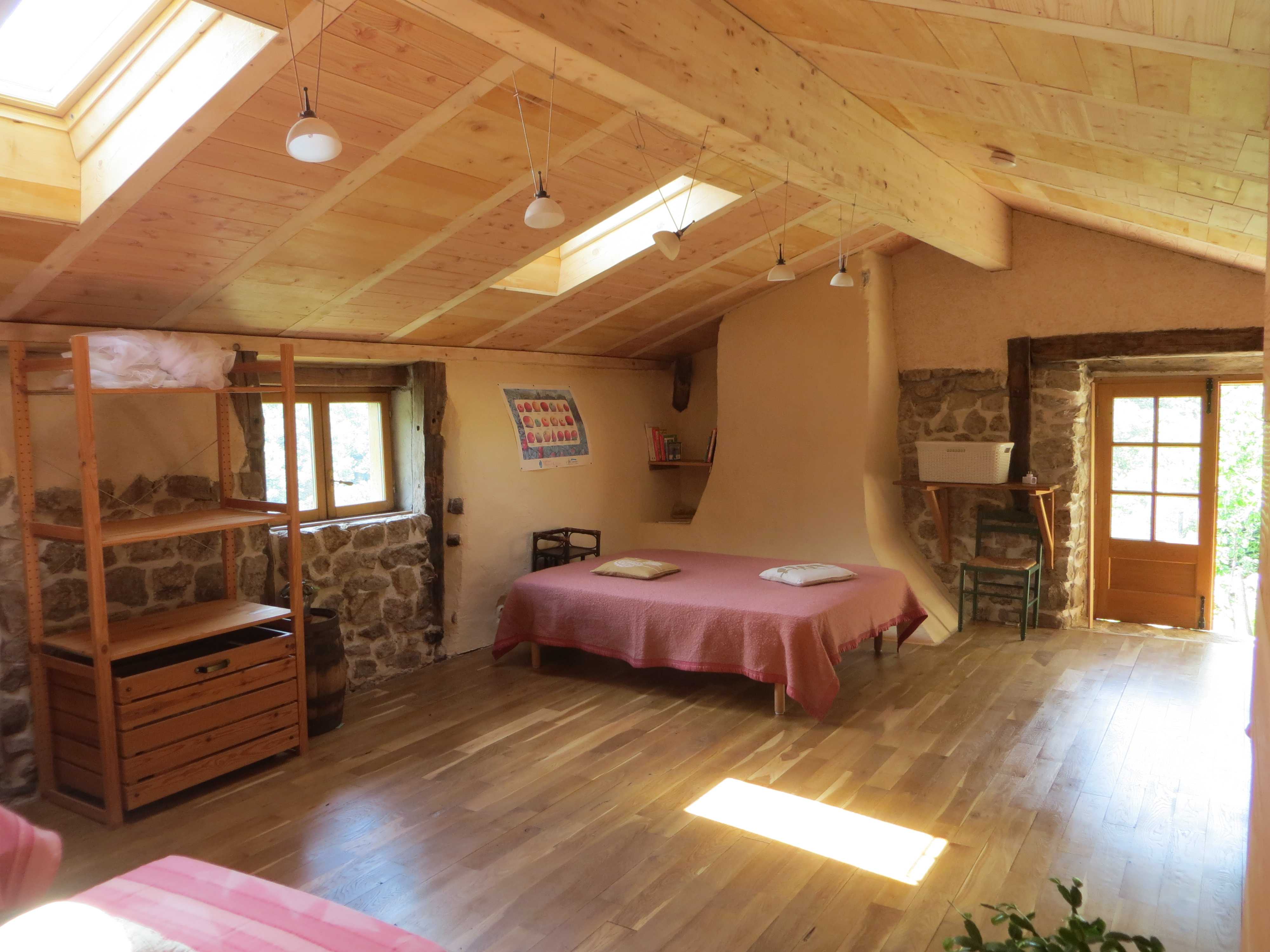 depuis la salle de bain